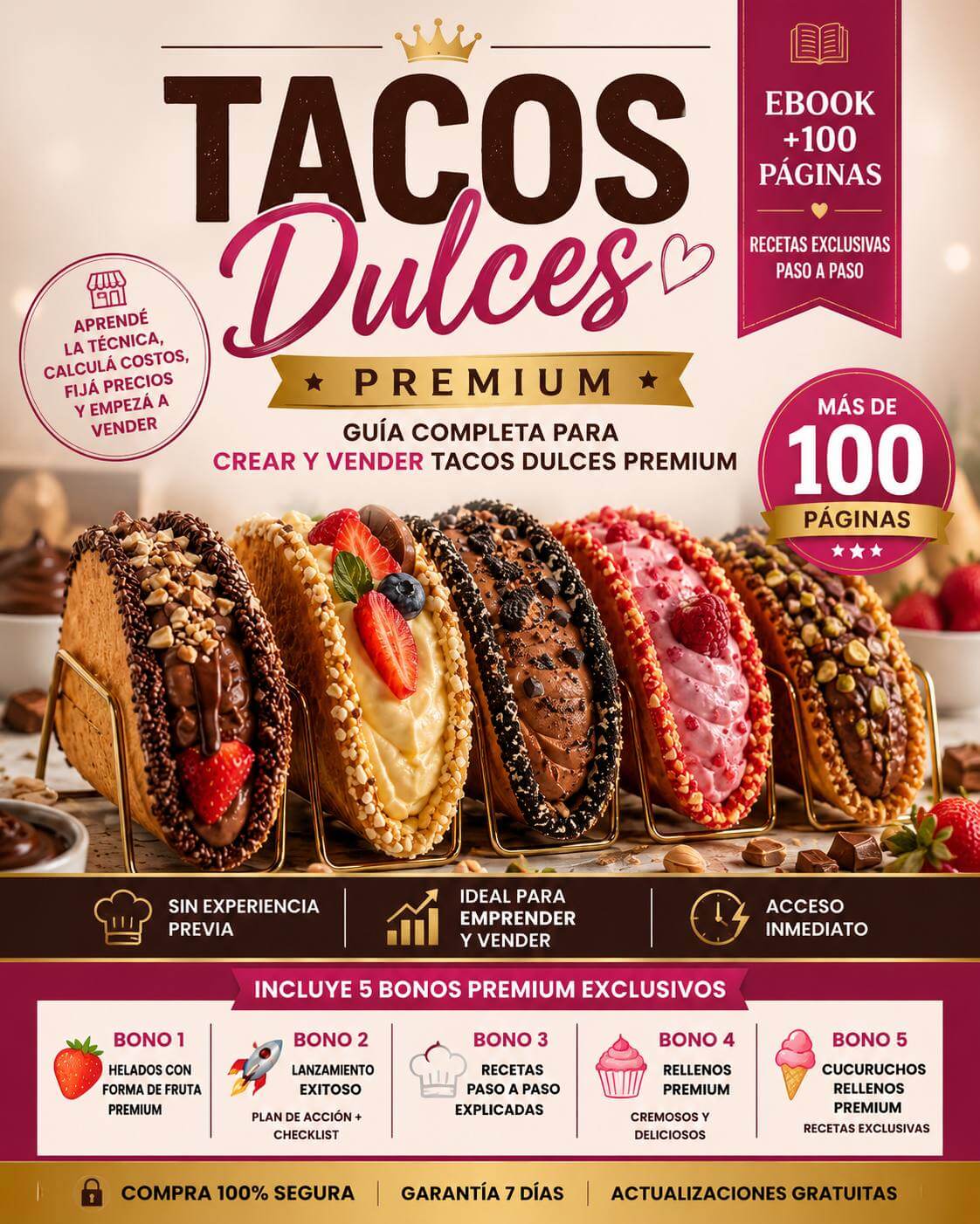 Tacos Dulces Premium